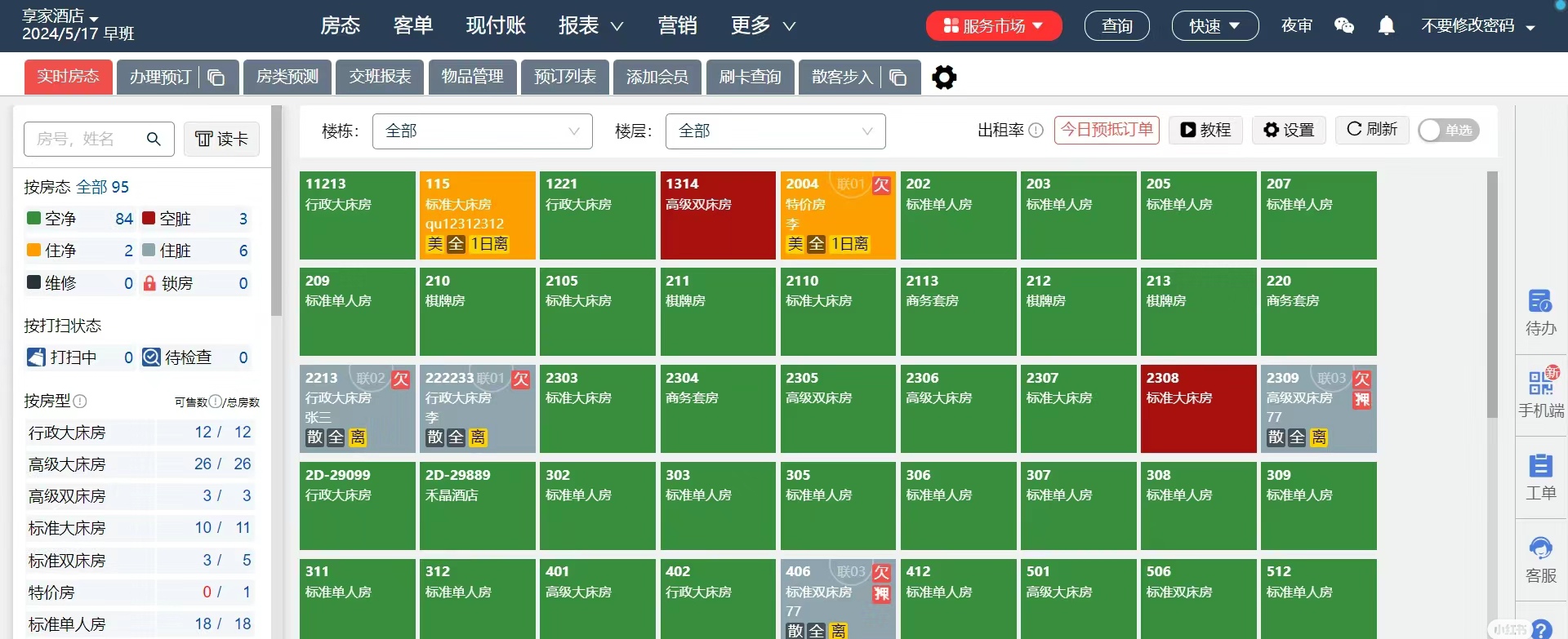 別樣紅酒店管理系統 F-Comprehensive數字化解決方案，引領酒店經營新篇章